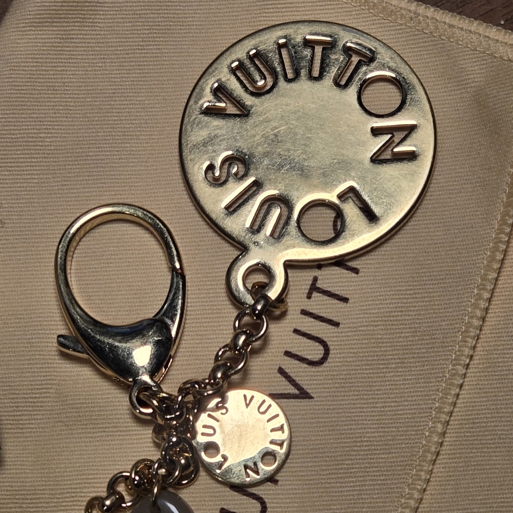 Louis Vuitton Porto Cure Thai M65648 - Authentic Key Holder / Bag Charm - Picture 13 of 15
